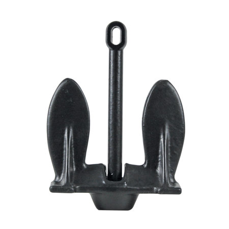 EXTREME MAX Extreme Max 3006.6530 BoatTector Vinyl-Coated Navy Anchor - 28 lbs. 3006.6530